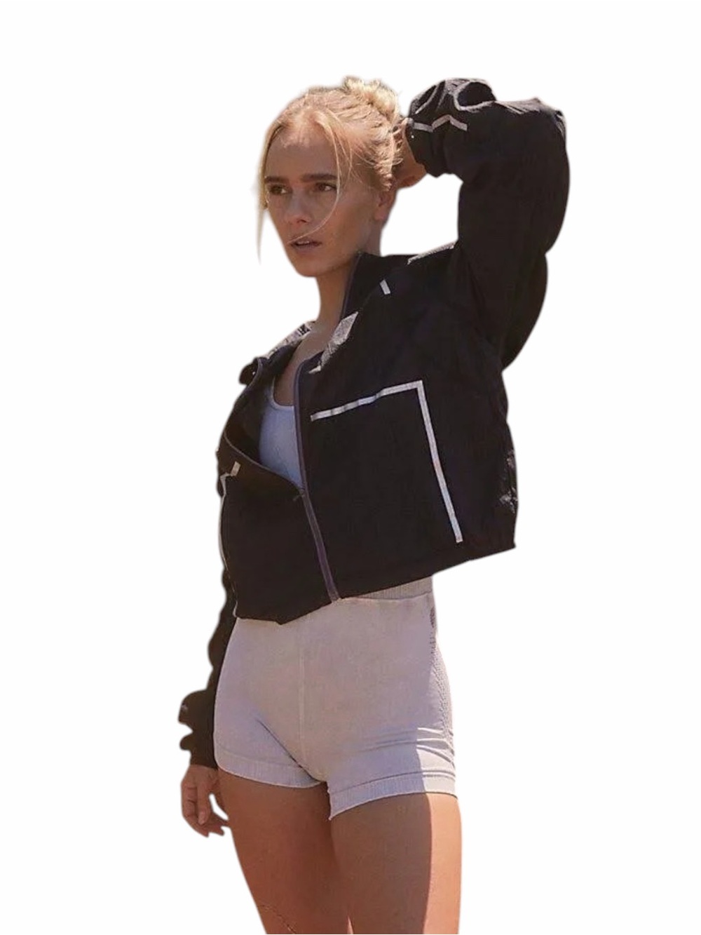 NWT Free People FP Movement Great Escape Run Windbreaker Jacket - XS